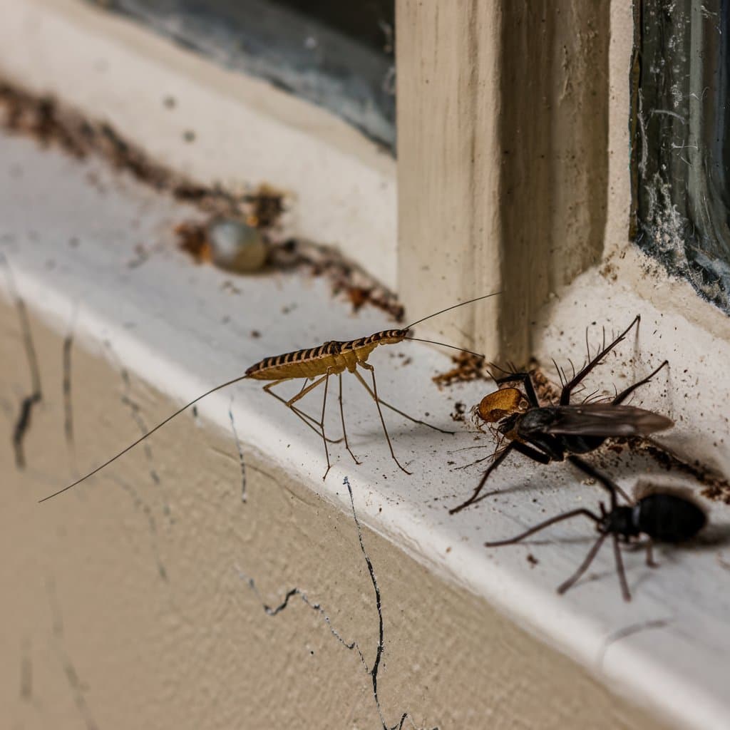 How to Get Rid of Springtails on Window Sills