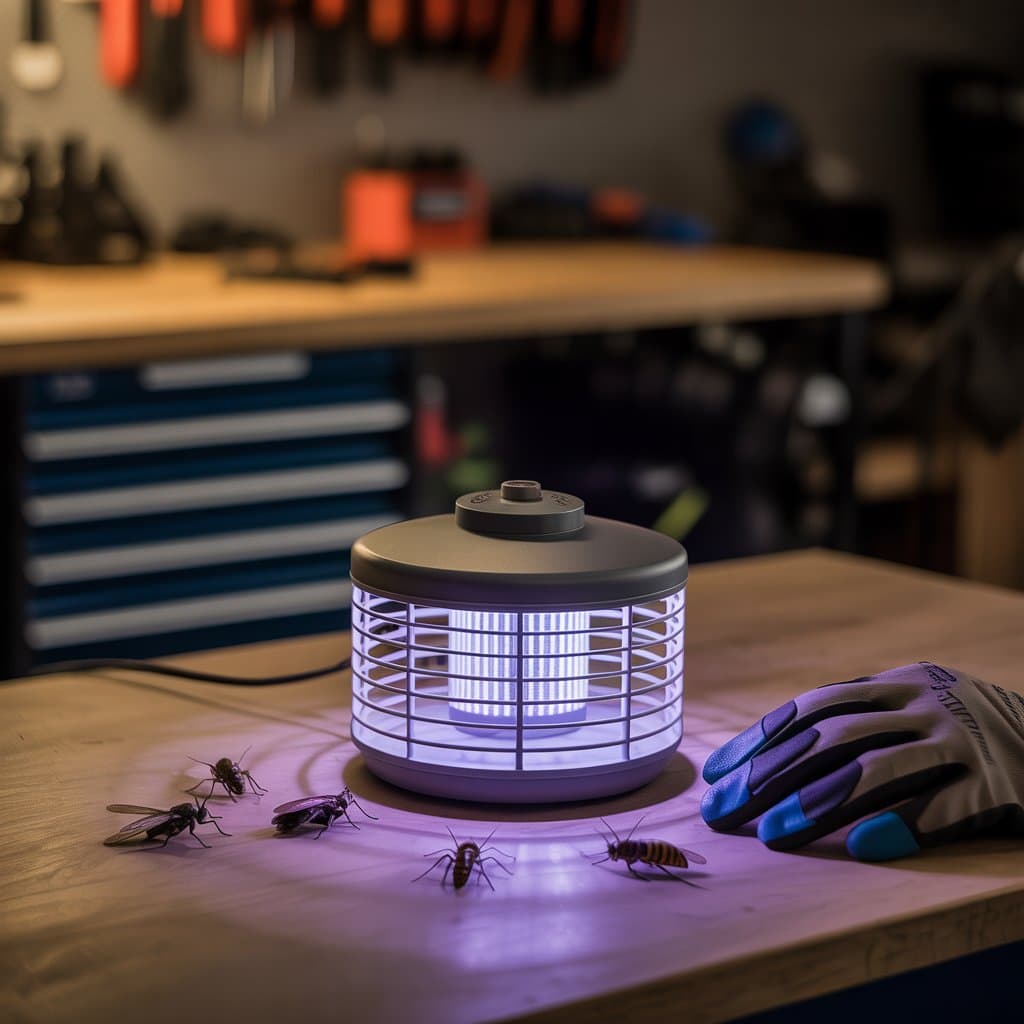 How do bug zappers work