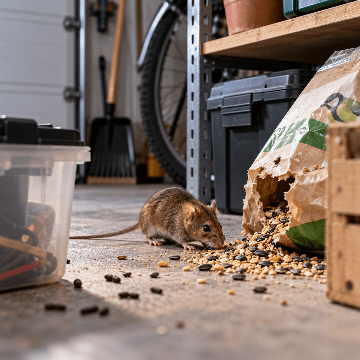 Möss i garaget eller förrådet: så blir du av med dem och förebygger att de kommer tillbaka