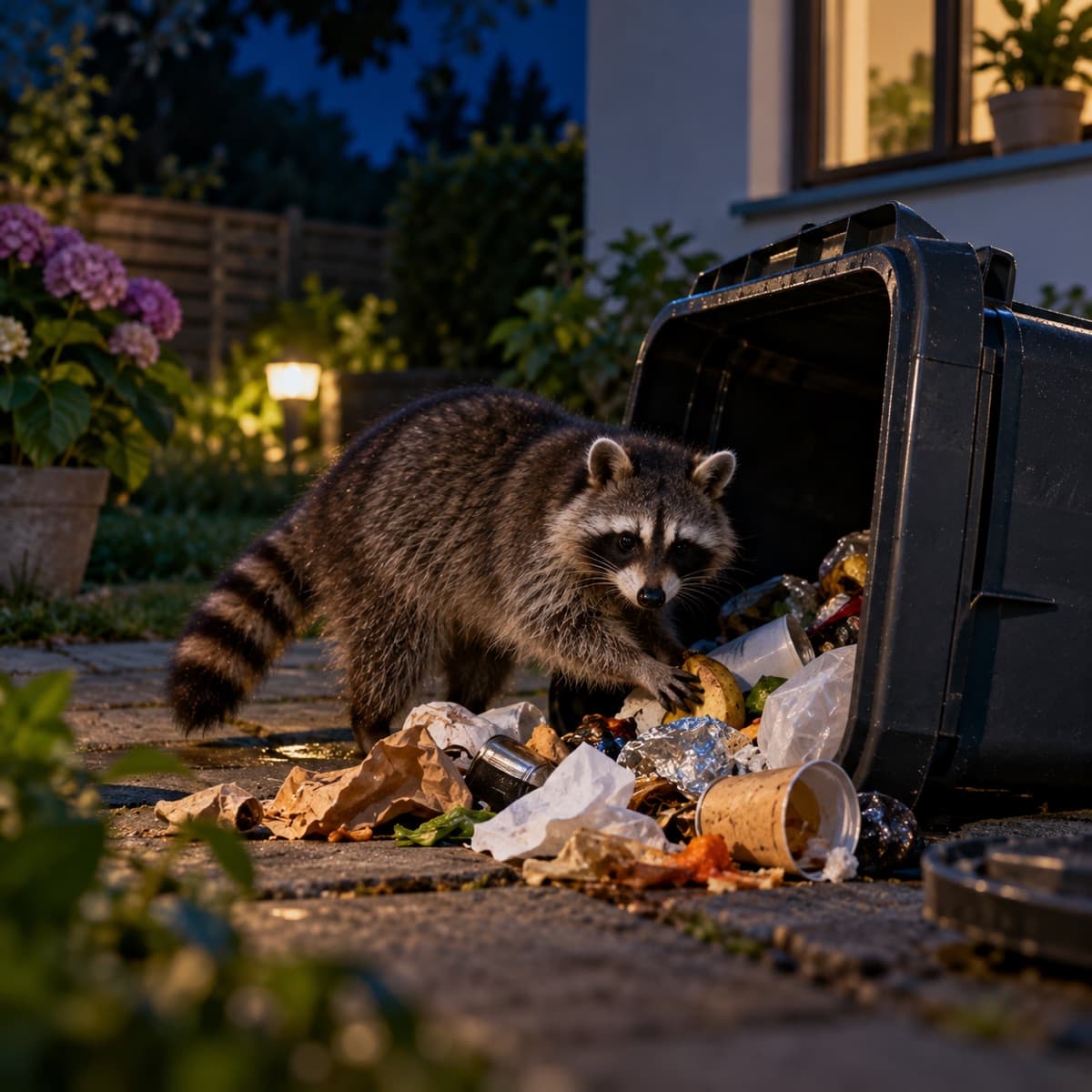 Waschbär im Garten: Was hilft wirklich gegen unerwünschte Besucher?