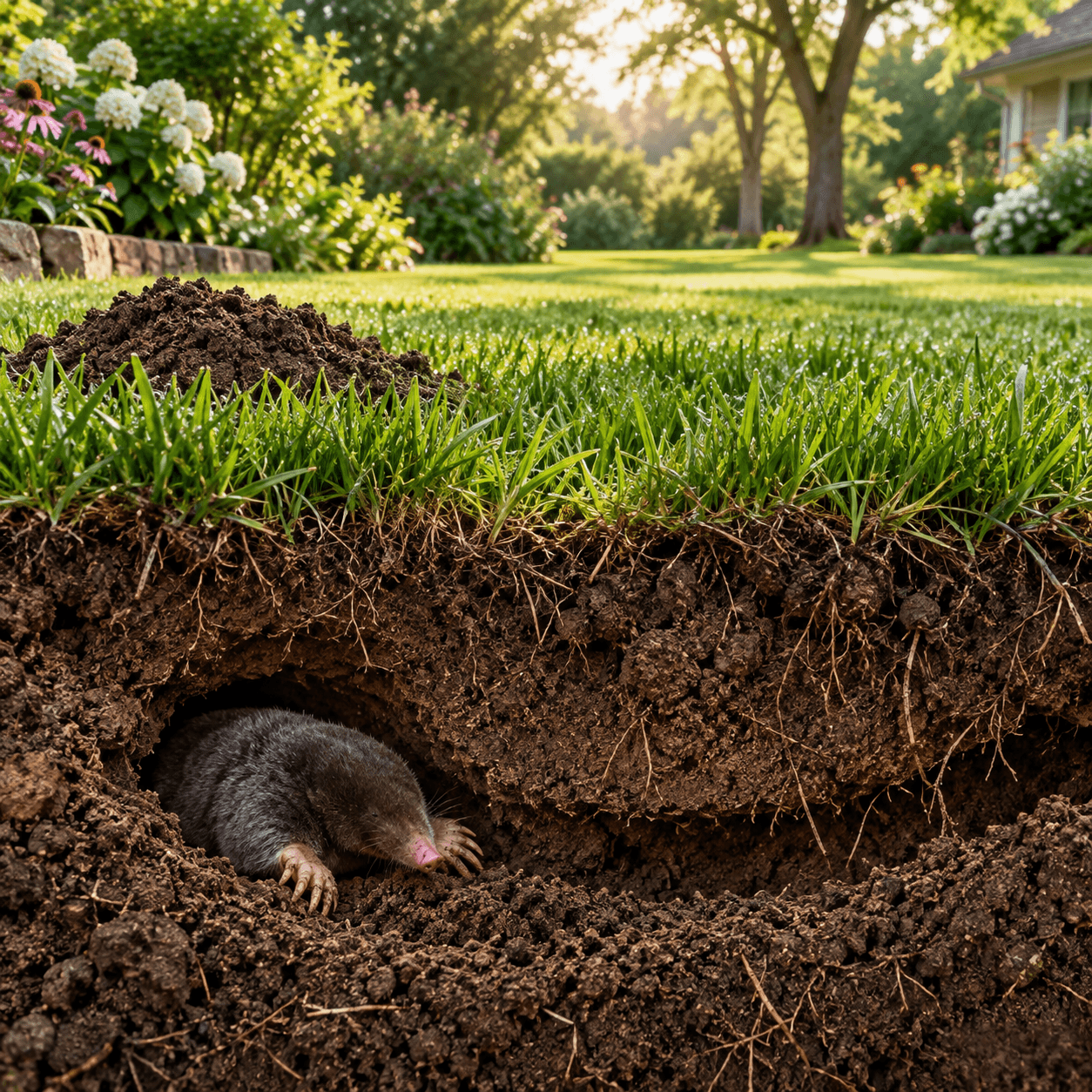 Grabende Schädlinge pest control