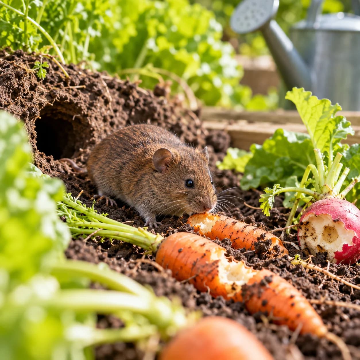 Campagnols dans le potager : comment les éloigner et protéger ses cultures ?