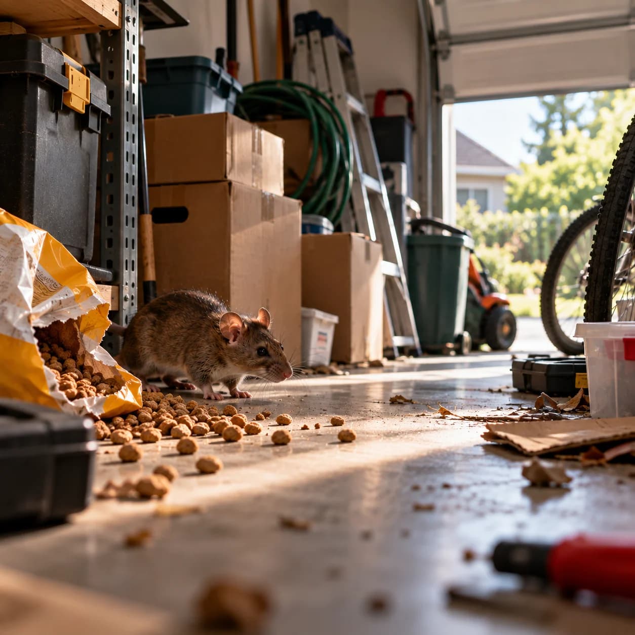 Rat dans le garage : que faire et comment éviter son retour ?
