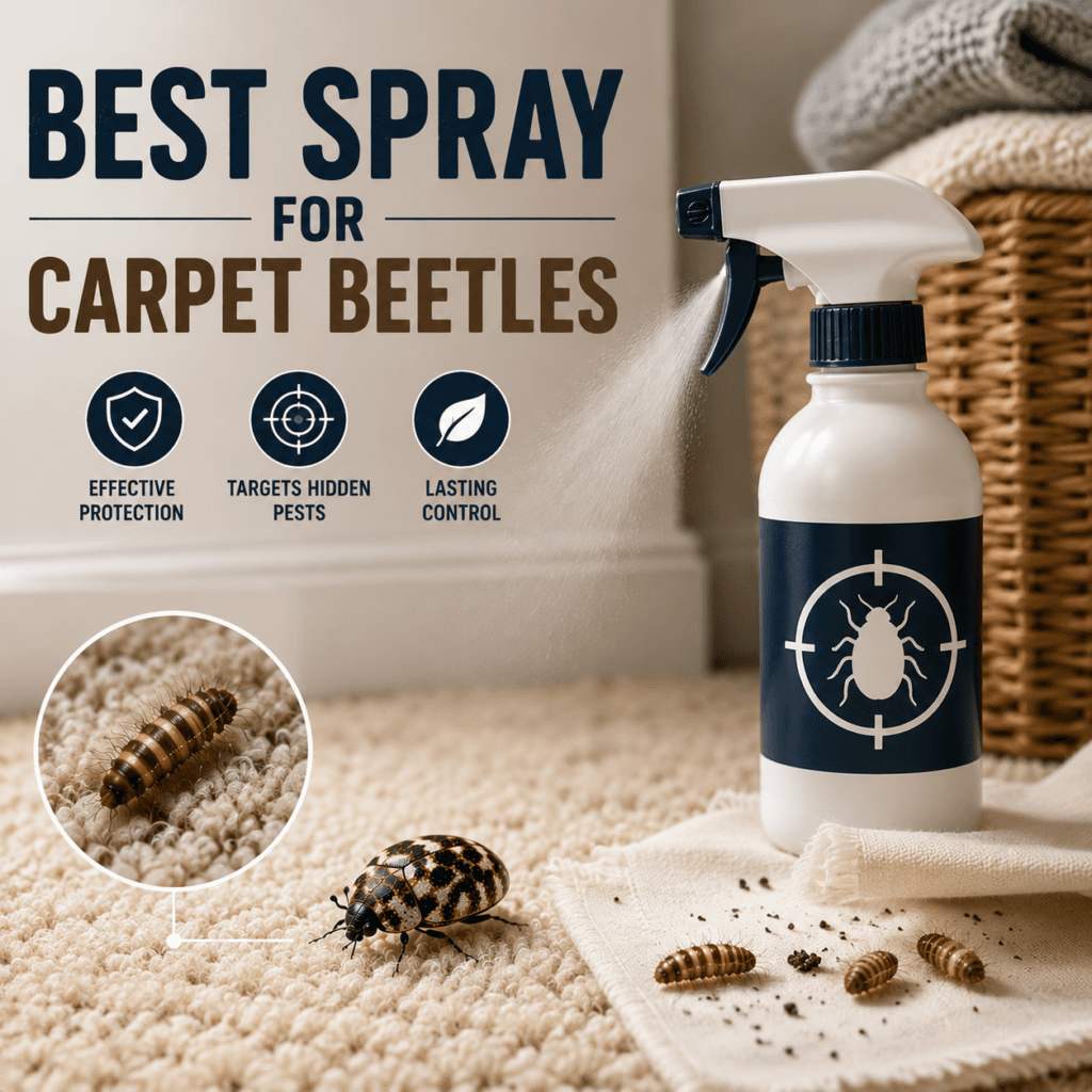 Best Spray for Carpet Beetles: What Actually Works?