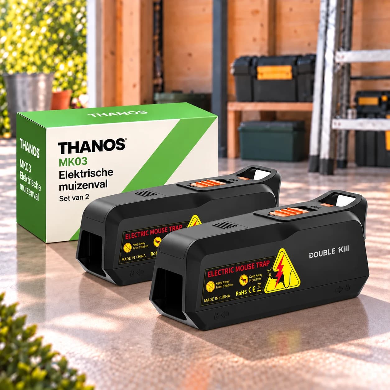 THANOS MK03 Elektrische muizenval