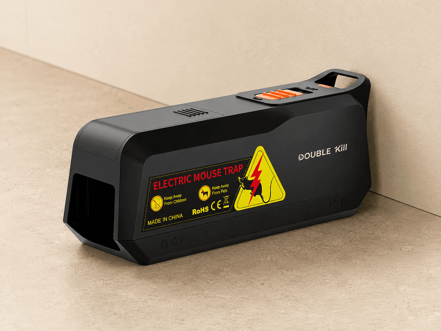 MK03 double-compartment electric mouse trap