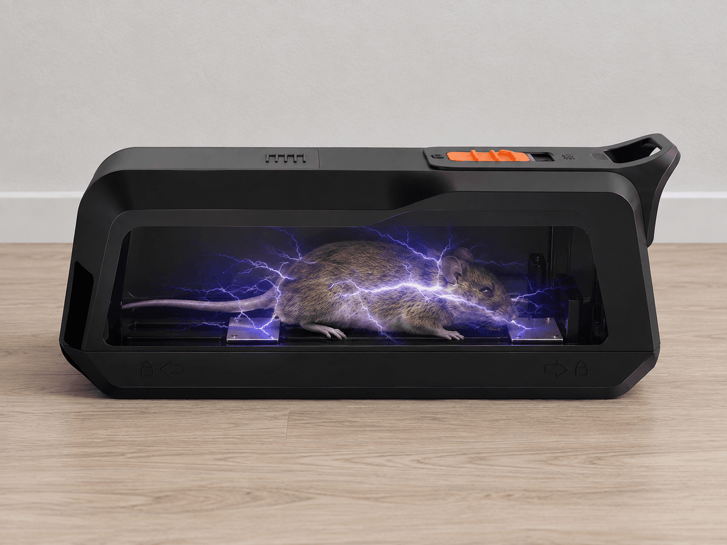 THANOS MK03 Elektrische Mausefalle – Geschlossener Fangvorgang