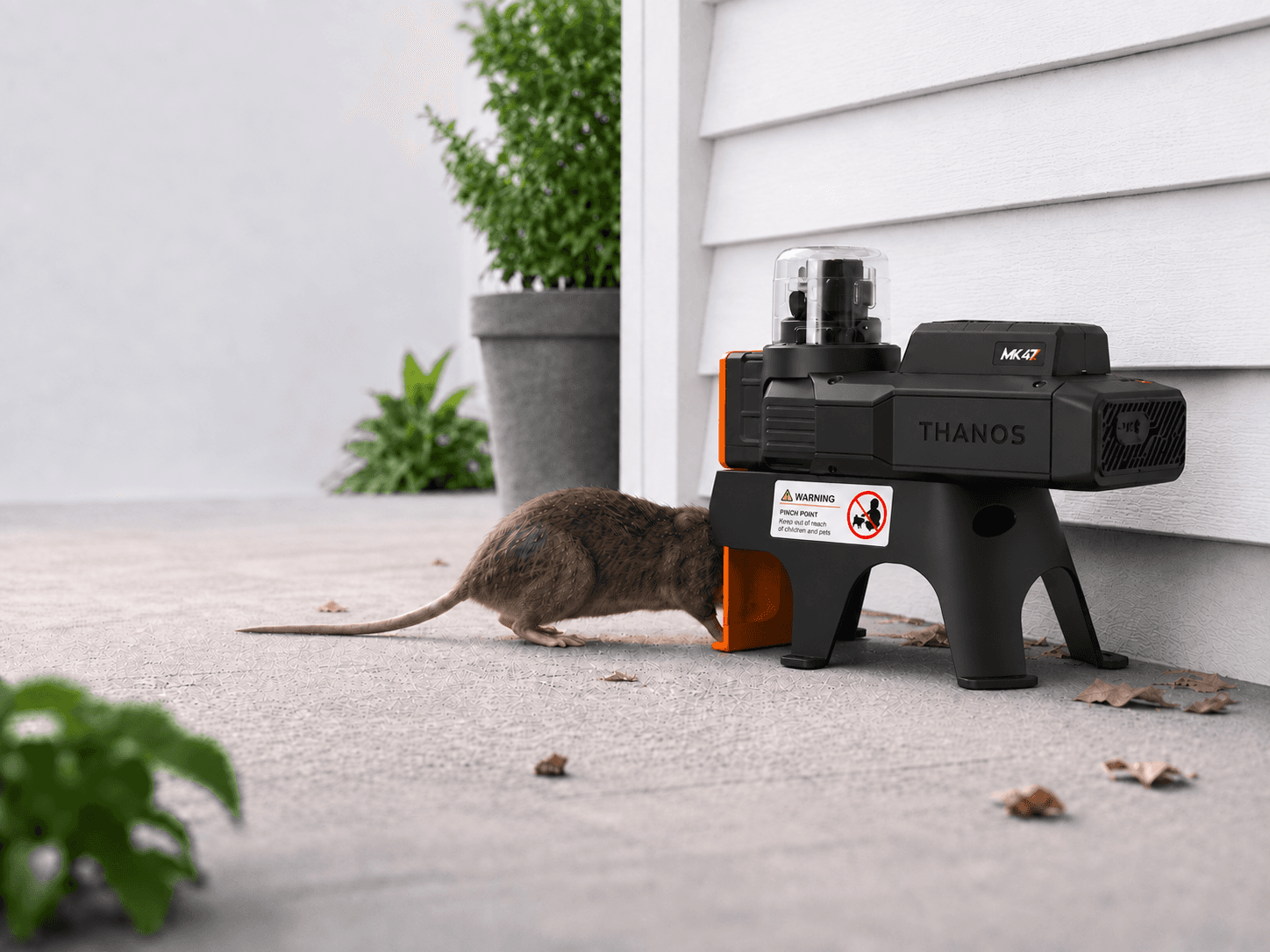 THANOS MK47 Piège automatique pour rats et souris – Déclenchement automatique