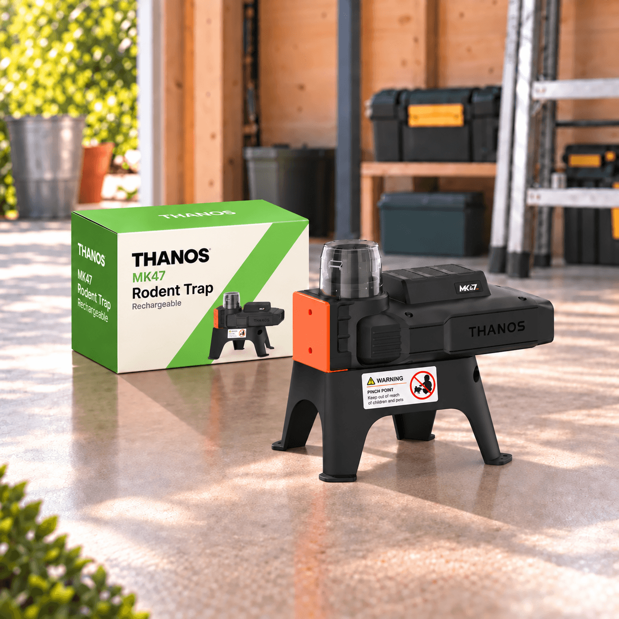 THANOS MK47 Automatische Mause- und Rattenfalle