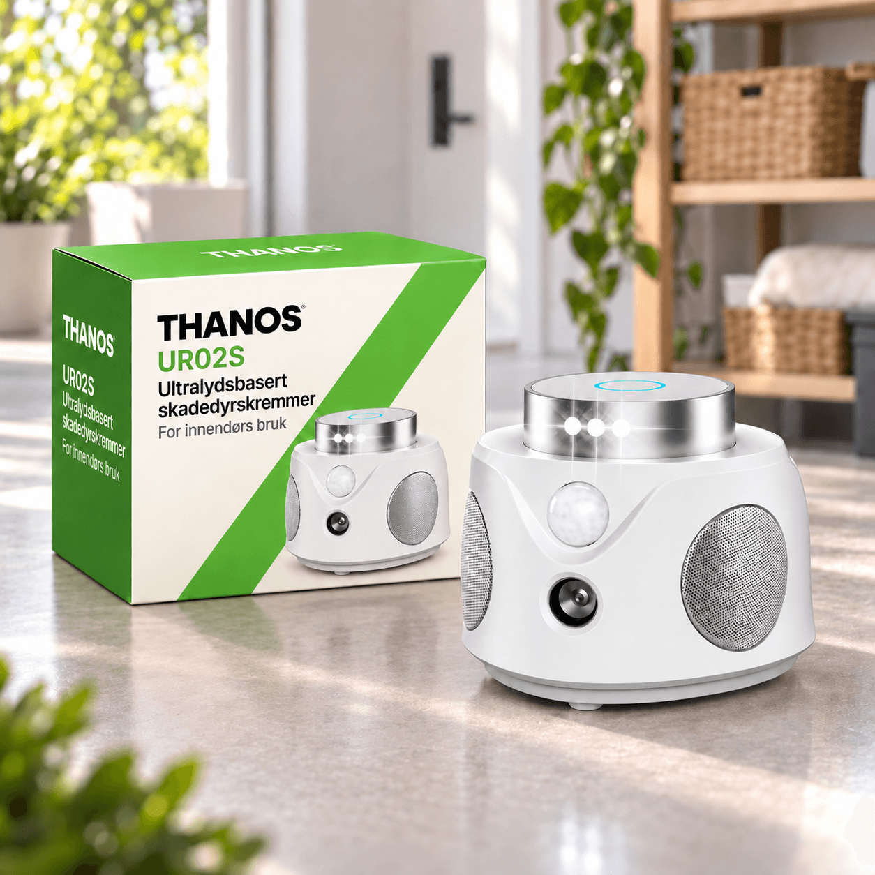 THANOS UR02S Ultralydsbasert skadedyrskremmer