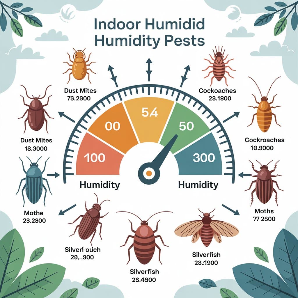 How Indoor Humidity Impacts Pest Problems?
