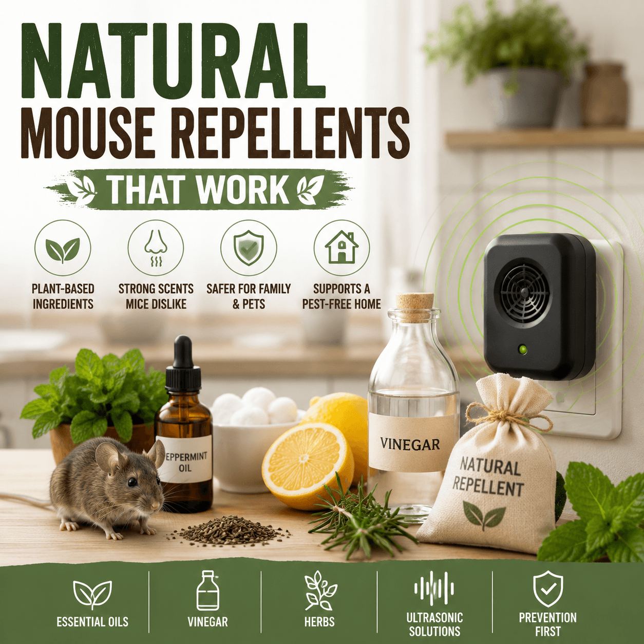 Natural Mouse Repellents That Wor